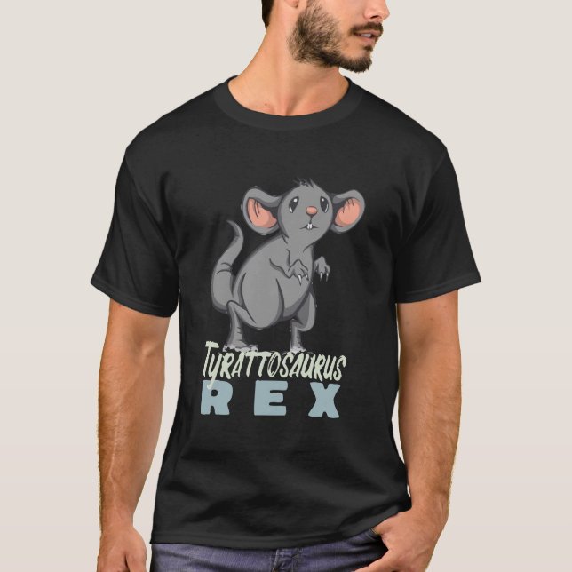 T Rex Rat T-Shirt (Front)