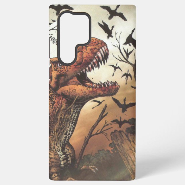 T-Rex, Reptile Triassic Extinct Evolution Dinosaur Samsung Galaxy Case (Back)