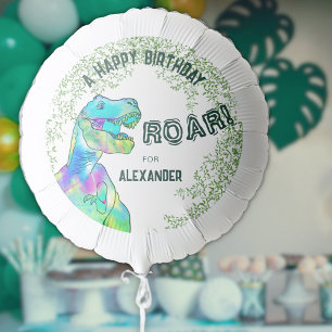 T-Rex Roar Dinosaur Birthday Party Balloon