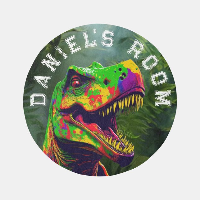 T-Rex: Room Adventure Outdoor Rug (Front)