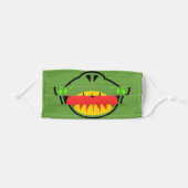 T-REX SMILE ADULT CLOTH FACE MASK (Front, Folded)