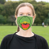 T-REX SMILE ADULT CLOTH FACE MASK (Outside)