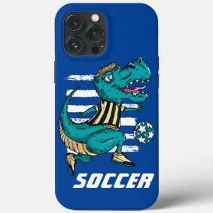 T-Rex Soccer Player Sports iPhone 13 Pro Max Case