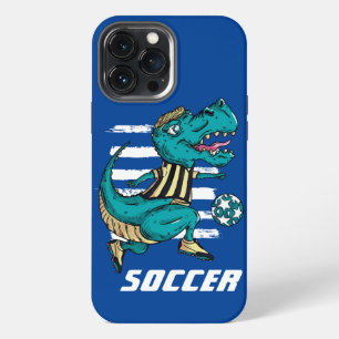 T-Rex Soccer Player Sports iPhone 13 Pro Max Case