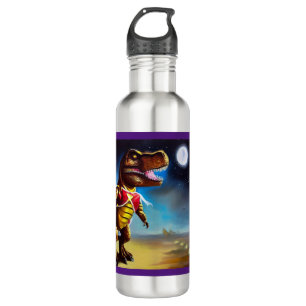 T Rex Space Opera Hero Stainless Steel Water Bottle