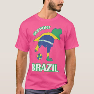 T-Rex Support Jersey 2018 Brazil Soccer Shirt For
