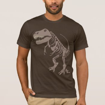 T-rex T-shirt by flopsock at Zazzle