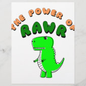 T-Rex The Power Of RAWR (Front)
