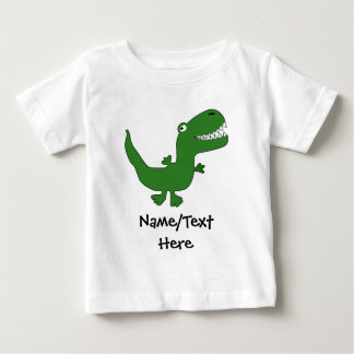 T-Rex Tyrannosaurus Rex Dinosaur Cartoon Kids Boys Baby T-Shirt