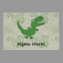 T-Rex Tyrannosaurus Rex Dinosaur Cartoon Kids Boys Placemat