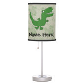 T-Rex Tyrannosaurus Rex Dinosaur Cartoon Kids Boys Table Lamp (Right)