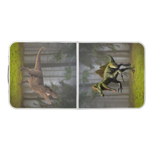 T-Rex vs Spinosaurus Beer Pong Table
