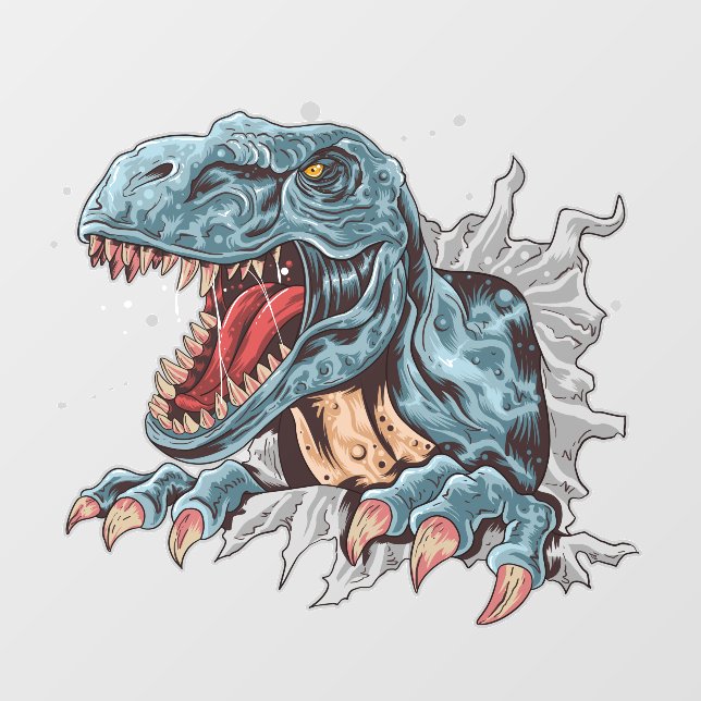 T Rex Wall Decal (Front)