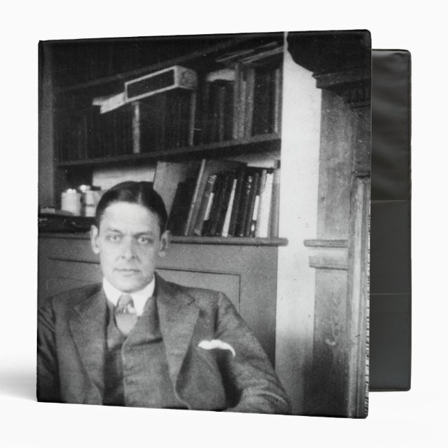 T.S. Eliot 3 Ring Binder (Front/Inside)