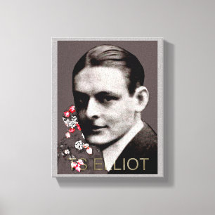 T S Elliot Canvas Print