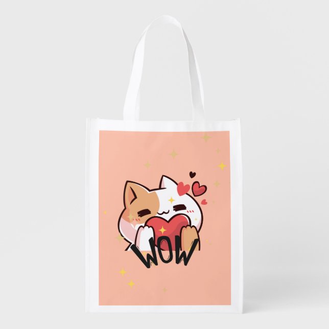 T-shirt 2025  grocery bag (Front)