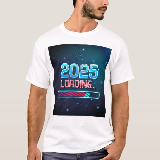 T-shirt 2025 Loading  (Front)