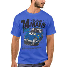 T-shirt 24H du Mans 1964, blue