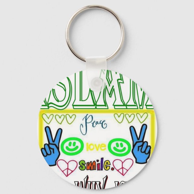t-SHIRT 6 Keychain (Front)