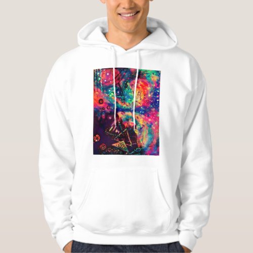 T_Shirt abstract painting Hoodie
