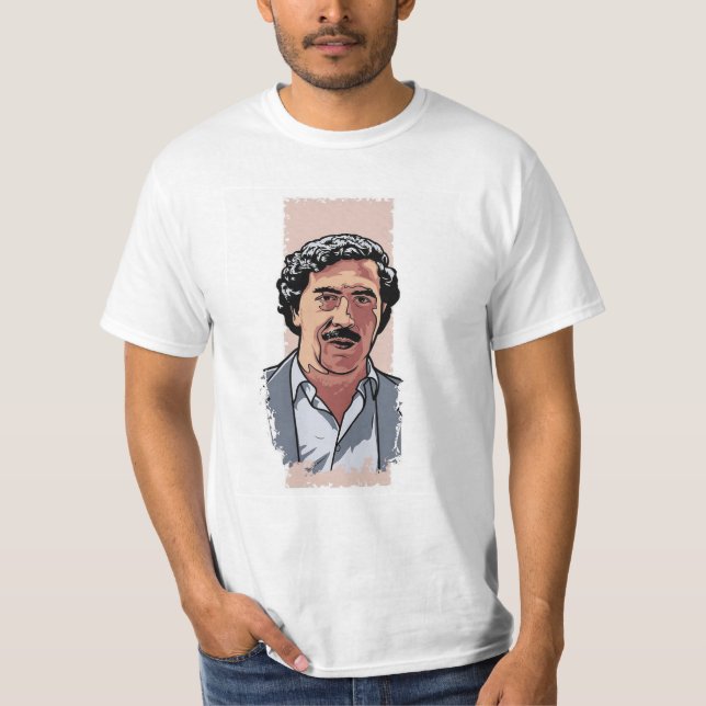 T-shirt adulte Pablo Emilio Escobar Gaviria (Front)