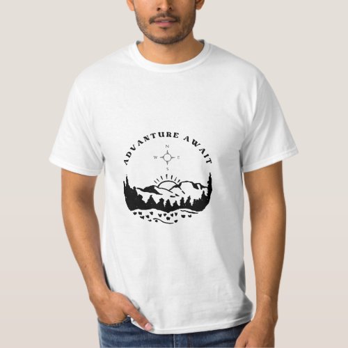 T_Shirt Advanture Await