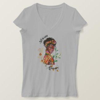 T-Shirt African Queen