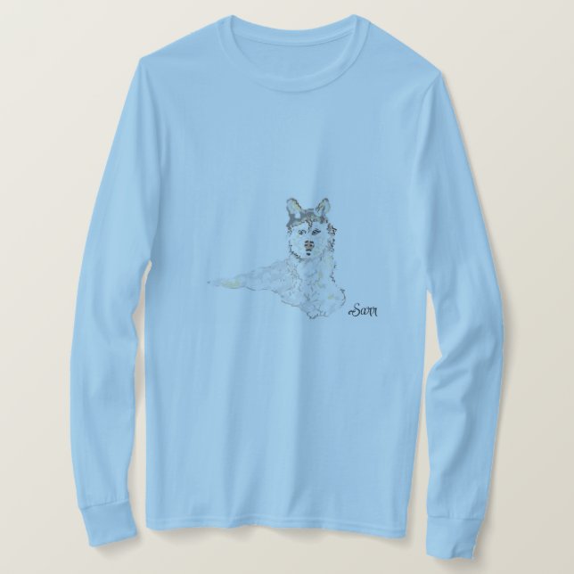 T-shirt : Alaskan Husky (Design Front)