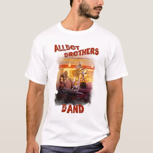 t_shirt allbot brothers band  bobs saucer repair