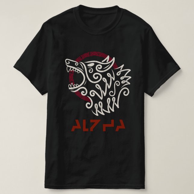 T-Shirt Alpha Wolf (Design Front)
