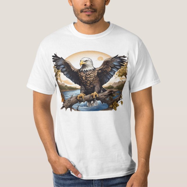 T-Shirt - American Bald Eagle  (Front)