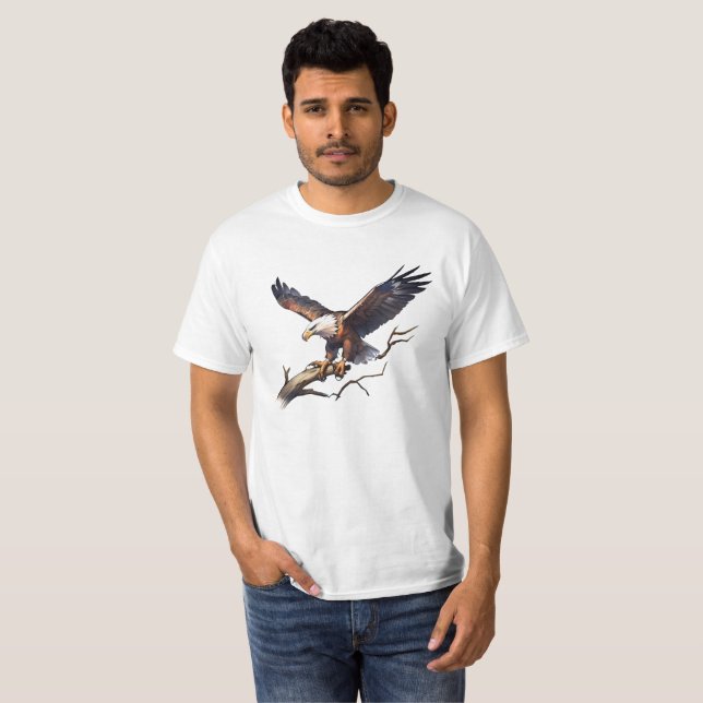 T-Shirt - American Bald Eagle  (Front Full)