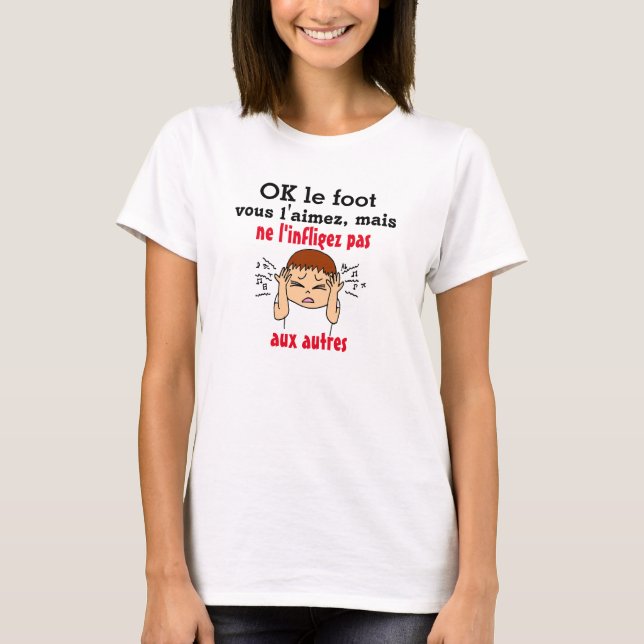 t-shirt anti-foot (Front)