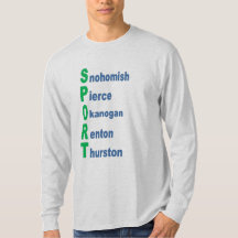 T-shirt ash long sleeves TOURISM SPORT WA