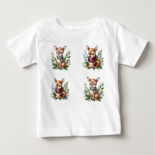 T-Shirt-Autumn Baby Shower Jersey Baby T-Shirt