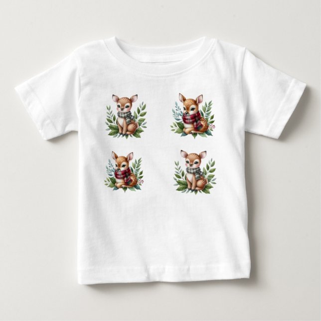 T-Shirt-Autumn Baby Shower Jersey Baby T-Shirt (Front)