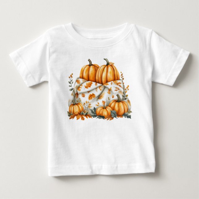 T-Shirt-Autumn Baby Shower Jersey T-Shirt (Front)