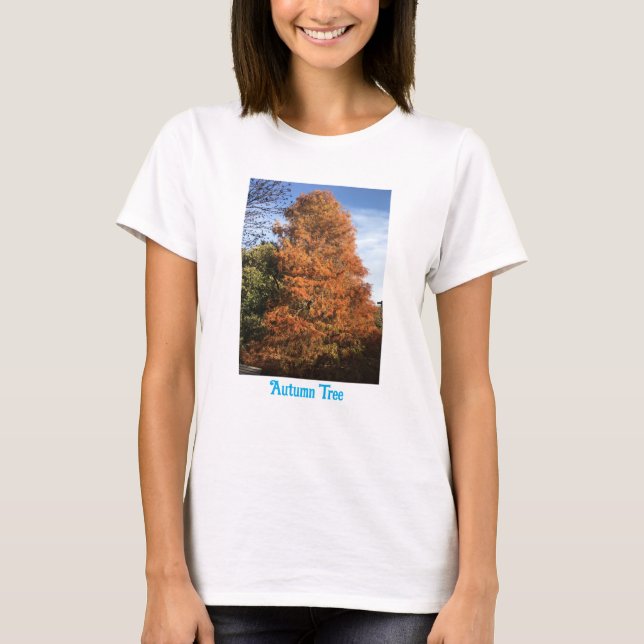 T-Shirt  Autumn Tree Time  (Front)