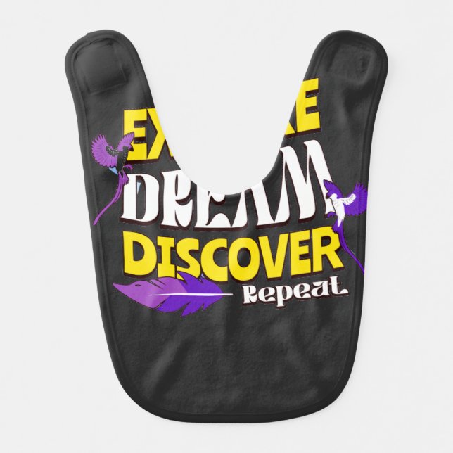 T-Shirt Baby Bib (Front)