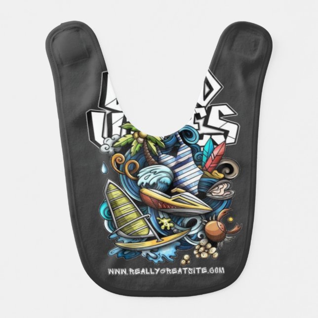 T-Shirt Baby Bib (Front)