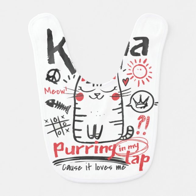 T-Shirt Baby Bib (Front)