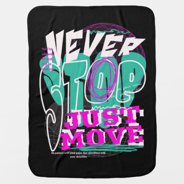 T-Shirt Baby Blanket (Front)