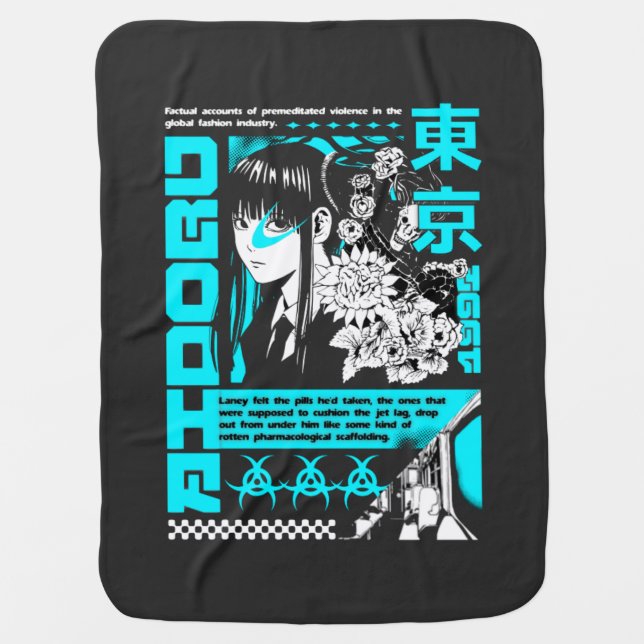 T-Shirt Baby Blanket (Front)