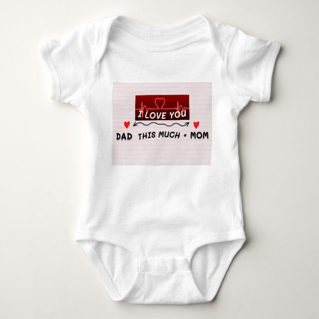 T-Shirt Baby Bodysuit (Front)