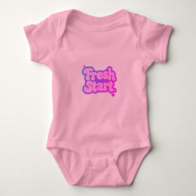 T-Shirt Baby Bodysuit (Front)