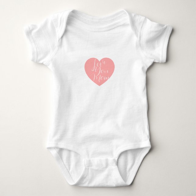 T-Shirt Baby Bodysuit (Front)