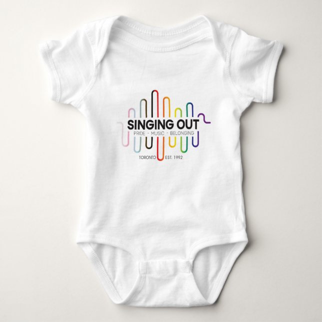 T-Shirt Baby Bodysuit (Front)