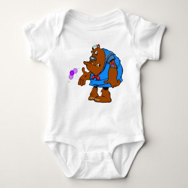 T-Shirt Baby Bodysuit (Front)