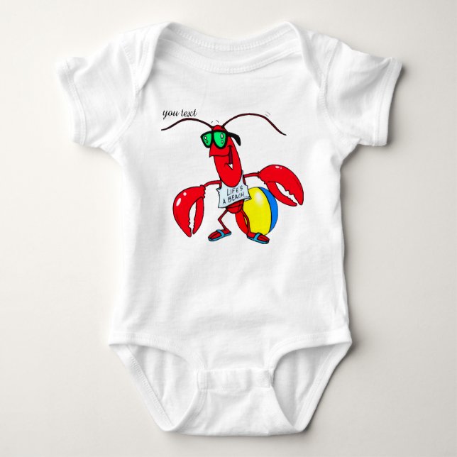T-Shirt Baby Bodysuit (Front)