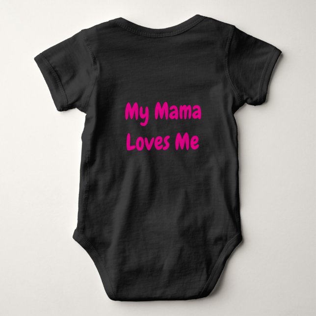 T-Shirt Baby Bodysuit (Back)
